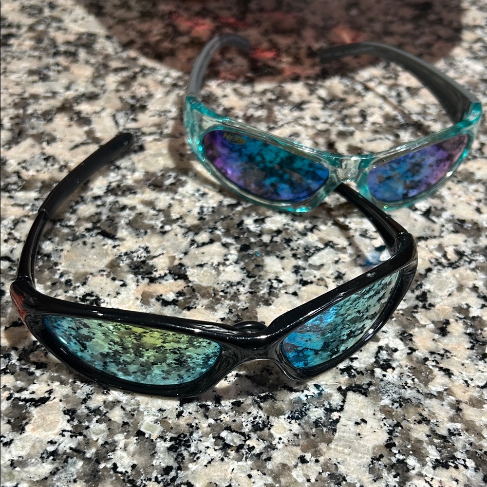 2 Nerf Teal and Black Sunglasses Duo
